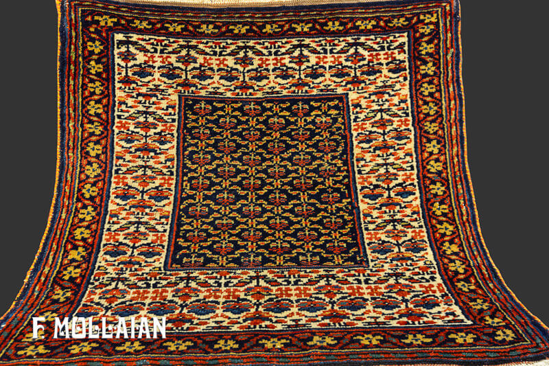 Pair of Antique Persian Small Shahsavan Rugs n°:11779319